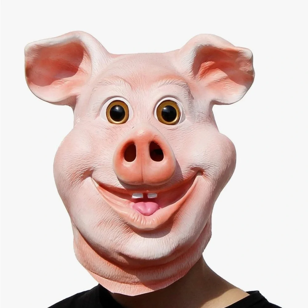 Pig Mask Costume Accessory